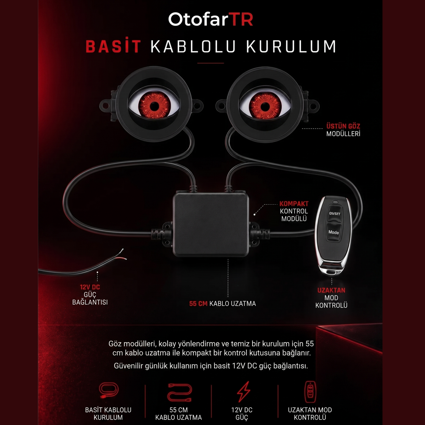 OtoFarTR - Mod'lu Far Modülü